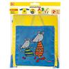 Eberhard Faber 579902 - Grembiule da colorare Mini Kids, blu/giallo, per bambini dai 3 anni in su