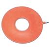 Sanitaria Alpe Ciambella gonfiabile rotonda stampata in gomma rossa antidecubito 45 cm