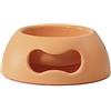 UNITED PETS Pappy Ciotola Piccola per Cani, Eco-Friendly, di Design, Made in Italy, Arancione, Ciotola per Cani di Taglia Piccola e Gatti, capacità 350ml, S
