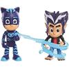 10PCS PJ Masks Action Figure Giocattoli con braccia e automobili