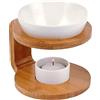 Pajoma 12269.0, Lampada aromatica Moon, Marrone (Braun)
