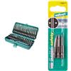 Wolfcraft 1386000 30 Inserti Speciali di sicurezza + Impugnatura & 1265000 Inserto di Sicurezza, 50 mm, Tipo Spanner, 4 6 8