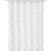 Kleine Wolke Classy - Tenda da Doccia, 100% Poliestere, 180 x 200 cm, Colore: Bianco