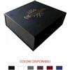 Scatola con calamita personalizzata 10x10x7 cm - stampa a caldo 25 pezzi