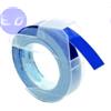 DYMO COMPATIBILE NASTRO ADESIVO in RILIEVO DYMO 3D 9mm x 3m BIANCO su BLU COMPATIBILE Junior/Omega (520106) - S0898140