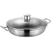 Schulte-Ufer Profi-Line i - Padella 32 cm Metallic