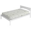 Italian Bed Linen Coprimaterasso Piazza E Mezza 120x200cm Aloe, Copri Materasso Letto con Trattamento Estratto Dalle Foglie Di Aloe Vera