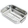 KitchenCraft Teglia piccola in acciaio inox con cestello, 27 x 20 cm (10,5 x 8)