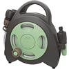 G.F. GF Garden, Aquabag RECO, Mini Avvolgitubo in PLASTICA RICICLATA, con 10 M di Tubo, in kit pronto all'uso, Made in Italy