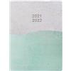 LETTS Ceramica A6 Academic - Agenda settimanale 21,22 - Aqua
