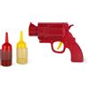 Legami - Pistola spara Salse, 22x16,5 cm, 2 Contenitori per Salse Riutilizzabili