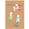 Komar Quadro da Parete ABC Animal Y, Poster, Immagine, Soggiorno, Camera da Letto, Decorazione, Stampa Senza Cornice Disponibile in Tre Misure, Multicolore, P036Z-30x40