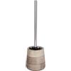 Wenko 22645100 Pottery portascopino in ceramica sabbia/beige 12,5 x 12,5 x 39,5 cm (lu x la x a)
