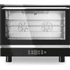 Ristosubito Forno elettrico a convezione con grill ed umidificatore MDLR per pasticceria Apertura a ribalta Modello BERU464SP Temp.°C. 50 / 260 Dim. cm L.72.4 P.73 H.59.7