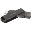 Sandisk Pen Drive 128GB SanDisk iXpand Girevole Nero [SDIX70N-128G-GN6NE]