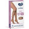 DESA PHARMA Srl Sauber linea Classica Gambaletto Punta Aperta 140 Denari Maglia Liscia Neutro Beige taglia 2