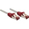 Lindy Cavo Crossover Cat.6 S/FTP Grigio, 5m