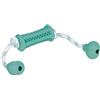 Nobby Bastone in gomma con corda Dental Fun, bicolore, 37 x 9 cm