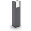 Philips LED Lampione LED Arbour per Esterni, Basso, 6W, Luce Bianca Fredda, Nero