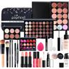 CHSEEO Kit per il Trucco Completo, Trousse Palette di Ombretti Make Up Tavolozza Occhi Kit Valigetta per Cosmetici - Idea Regalo