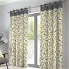 Fusion 100 paia di tende con occhielli, in cotone, color ocra, 168 x 183 cm (larghezza x lunghezza), 100 pezzi