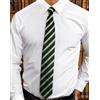 Premier Abbigliamento personalizzate. Cravatte con logo personalizzato righe diagonali Premier - Premier personalizzate o neutre