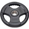 Diamond Professional Disco gommato olimpico da 25 kg, foro 50 mm tri-grip