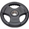 Diamond Professional Disco gommato olimpico da 15 kg, foro 50 mm tri-grip