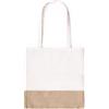 Shopper personalizzate in cotone e juta Lerkal 37x41 cm personalizzate o neutre