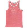 People Wear Organic Canottiera in cotone biologico Cigno col. rosso melange
