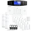 D1D9 - Sistema di allarme antifurto wireless fai da te GSM, per sicurezza domestica