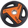 Sveltus 3812 Disco per Barra Unisex Adulto, Arancione/Nero, 10 kg