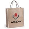Shopper personalizzate in juta e cotone Solux 38x42 cm personalizzate o neutre