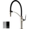 Newform - O'Rama miscelatore cucina spazzolato nero opaco cod. 68735.33-093