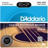 D'ADDARIO MUTA 12 CORDE COATED PHOSPHOR BRONZE EXP38 10/47