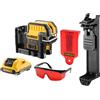 DEWALT Tracciatore laser rosso Dewalt DCE0822D1R-QW (2 linee croce + 2 punti)