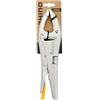 RHINO - Pinza a morsa con becco lungo - Grande apertura 100 mm - Consente di mantenere tutti i tipi di oggetti (meccanico, ferramenta e fai da te)