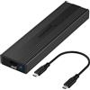 SABRENT Case SSD M.2 NVMe, USB 3.2 Gen 2 10Gbps Type C, Esterno Enclosure, Adattatore (M-Key, M+B Key) per M.2 PCIe NVMe e SATA SSDs (EC-SNVE)