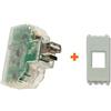 Fanton caricatore caricatutto USB A+C 2,4A compatibile Vimar Eikon Bianco - 82893-VB