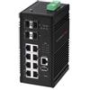 Edimax Switch di rete 8 porte INDUSTRIAL 1G Poe+ Black IGS 5408P