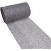 Deko AS GmbH Striscia centrotavola Shabby Chic a Effetto Lino, 20 cm, Grigio Scuro, 5 m, 69-200-5-22