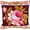 Collection D'Art 40 x 40 cm Collezione d'Arte Stile Romantico con è Aumentato 5,08 Centimetri Kit da Cucito Cuscino Punto Croce