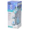 CHICCO BIBERON PERFECT 5 BOY 240 ML IN SILICONE 2 FORI