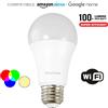 NIVIAN LAMPADINA LED E27 8W RGB E BIANCO CALDO WIFI SMART HOME NVSRGB-NVSRGBW-8E27-W