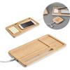 Organizer per scrivania personalizzate con caricatore wireless Mott personalizzate o neutre