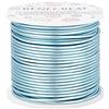 BENECREAT 30m 2mm Filo Metallico Resistente All'appannamento per Gioielli Filo Metallico Pieghevole in Alluminio per Lavorazione di Gioielli, Azzurro