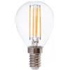 V-TAC VT-2466 Lampadina led bulb filamento 6W E14 P45 bianco naturale 4000K - SKU 2846