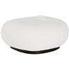 GUBI pouf ottoman con base girevole PACHA - 24365-BLACK-KARAKORUM-001