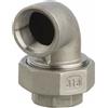Bocchettone in Acciaio Inox AISI 316 Curvo FF 3/4