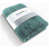 herzbach home Premium Asciugamano da bagno 100 x 150 cm (verde oceano) - Grande, morbido & telo da bagno assorbente - 100% cotone naturale